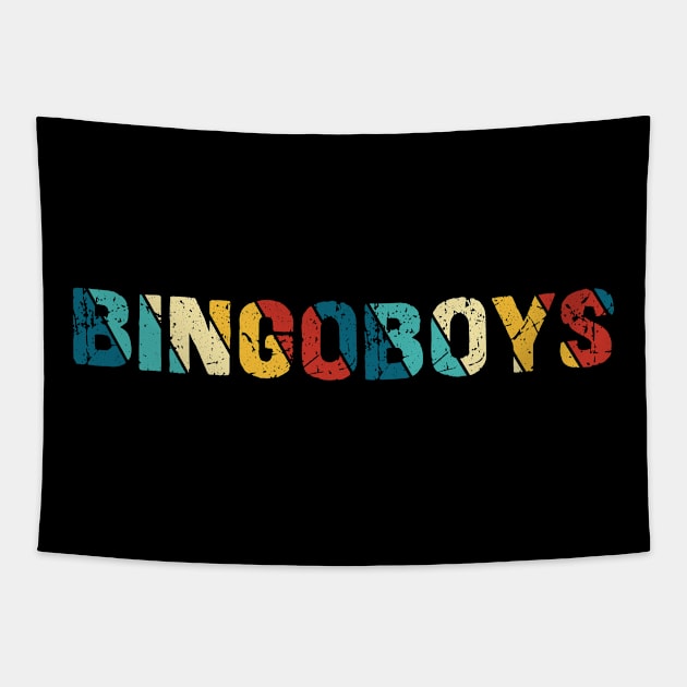 Retro Color - Bingoboys Tapestry by Arestration