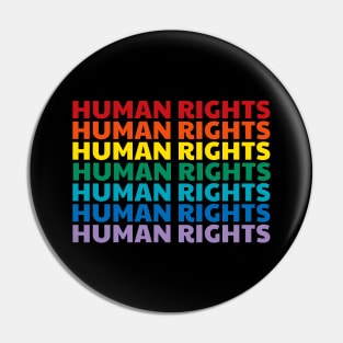 Gay Rights are Human Rights Pin