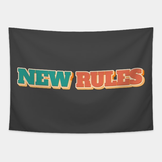 New Rules Tapestry by mobilunik