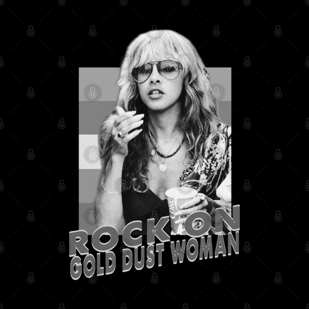 Stevie Nicks rock on gold dust woman by RAINYDROP