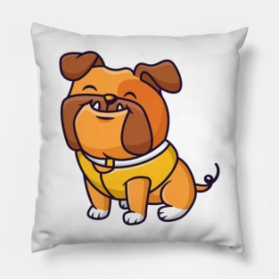 Cute Bulldog Pillow