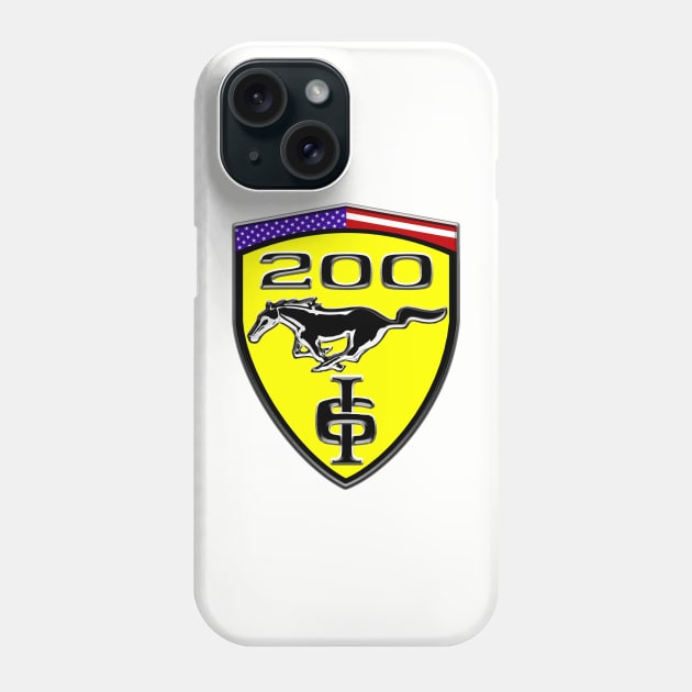 Mustang 200 ci straight 6 Phone Case by CoolCarVideos