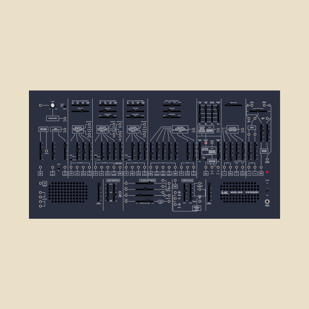 ARP 2600 - White/Blue - No Keyboard by RetroFitted