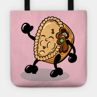 Mr Chicken and Gravy Pie Cartoon Tote