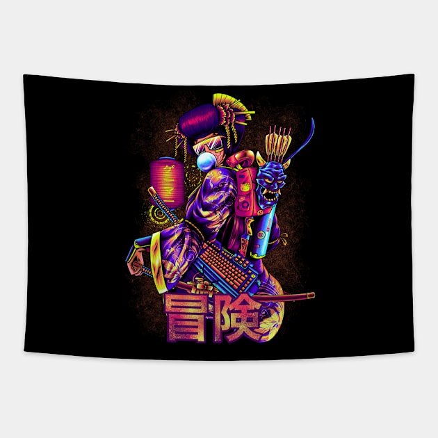 Gamer Forever Tapestry by FUJHINE