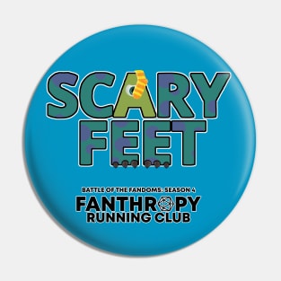 Scary Feet Pin