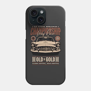 Old School Drag Race Phone Case