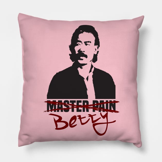 Betty (A.K.A Master Pain) - Kung Pow Pillow by Lukasking Tees