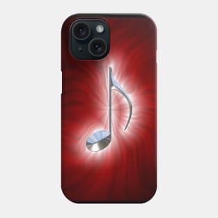 Radiating Music Red Phone Case