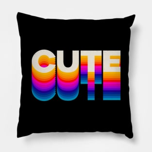 4 Letter Words - Cute Pillow