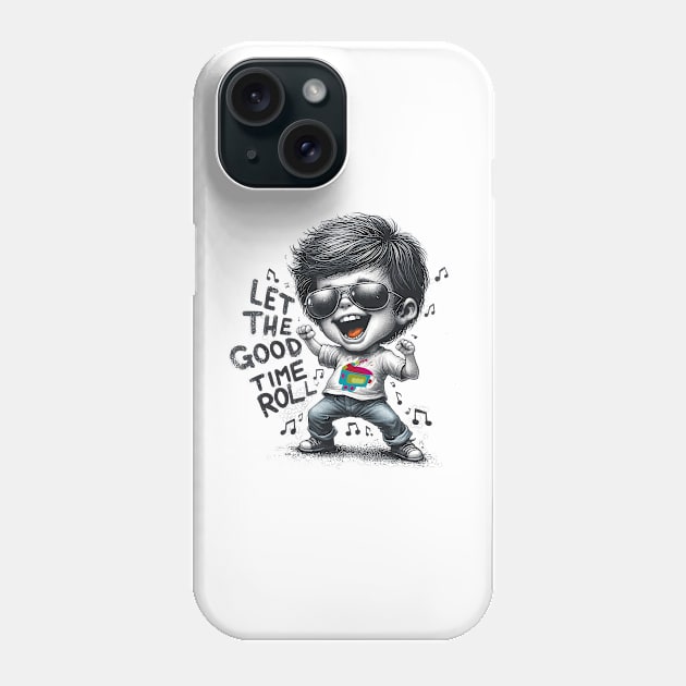 Let The Good Times Roll Phone Case by aswIDN