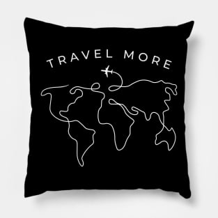 Travel More v1 Pillow