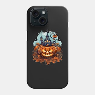 Halloween scary pumpkin Phone Case