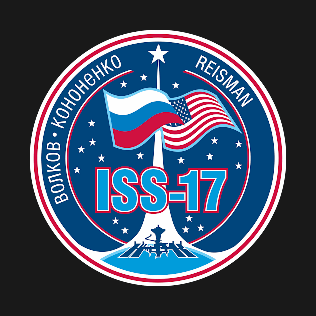 Expedition 17 Crew Patch by Spacestuffplus