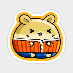 Cute Hamster Summer Magnet