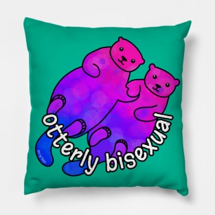 Otterly Bisexual Pillow