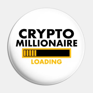 Crypto Millionaire Loading Pin