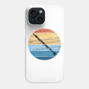 Clarinet Music Notation Clarinetist Woodwind Musician Phone Case