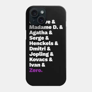 Grand Budapest List Phone Case