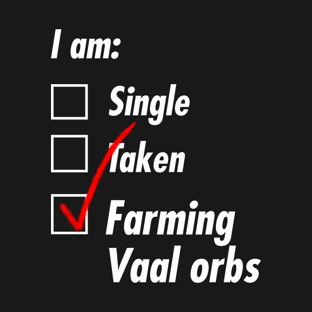 Single Taken Vaal by TeEmporium