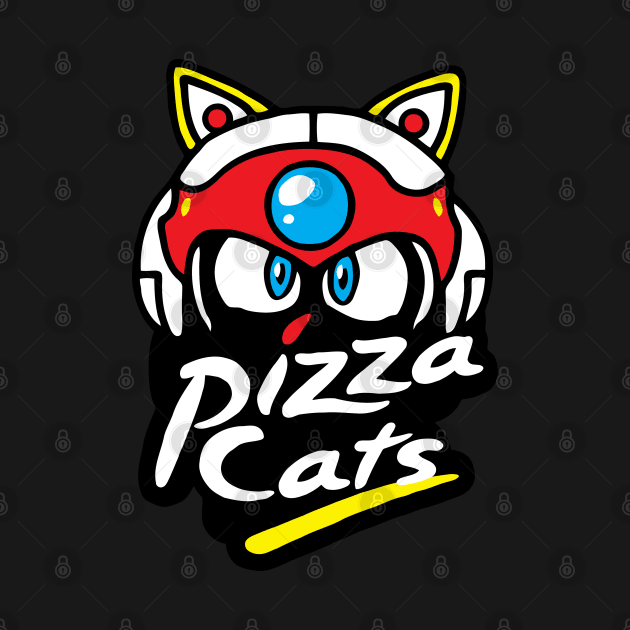 Pizza Cats - Samurai Pizza Cats by johnoconnorart