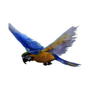 Parrot In Flight T-Shirt