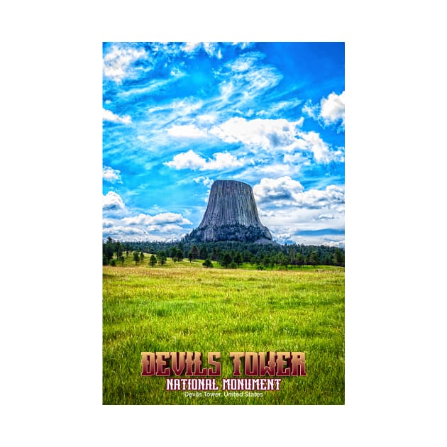 Devils Tower National Monument by Gestalt Imagery