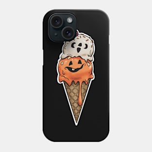 Cute Pumpkin Ice Cream Phone Case