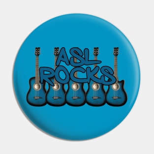 ASL Rocks Pin