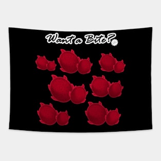 Dragonfruit Red Tapestry