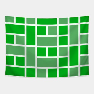 Green Monochromatic Rectangles Tapestry