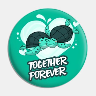 Together Forever | Turtles Pin