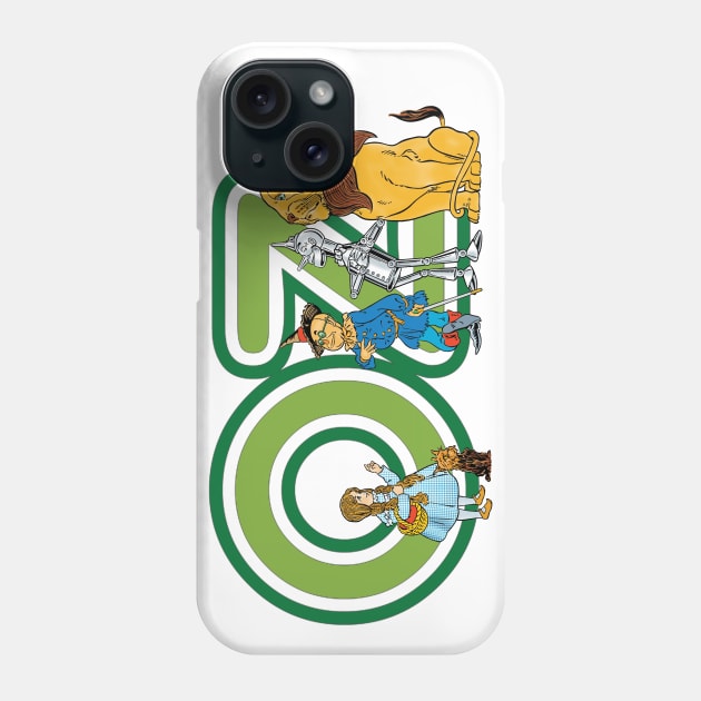 Vintage Wizard of Oz Characters Phone Case by MasterpieceCafe