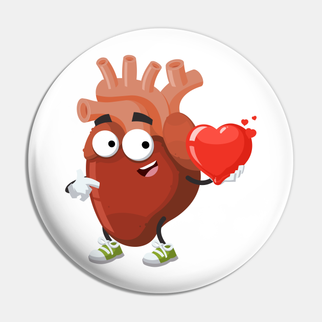 cartoon anatomical human heart organ keeps the heart - Heart - Spilla