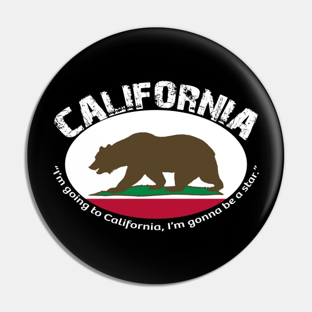 Bear Flag, Flag of California, Grizzly bear, “I’m going to California, I’m gonna be a star.” Pin by egygraphics