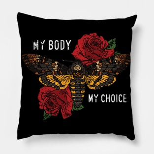 Feminism Women Rights My body my Choice Pillow