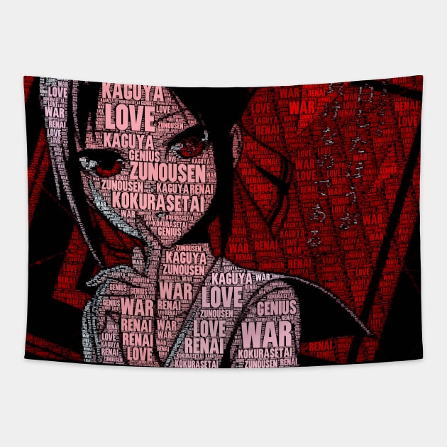 Kaguya Shinomiya | Kaguya-sama: Love is War Tapestry by QShiro