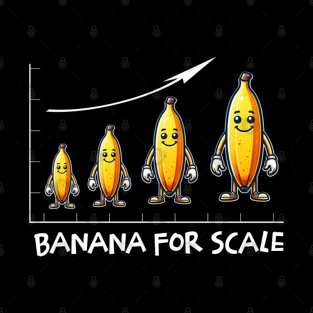 Tropical Fruit Funny Banana For Scale by Odetee