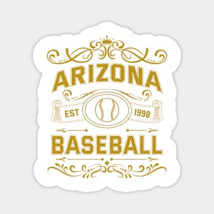 Vintage Arizona Baseball Magnet