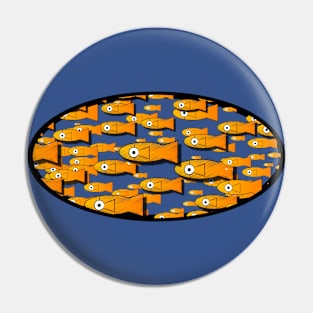 Monsters & Mayhem Collection: goldFish Pin