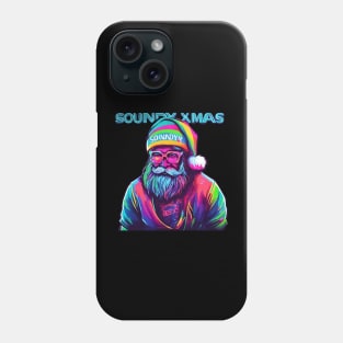 Elektronic Music Christmas Rave Club Dance Santa Phone Case