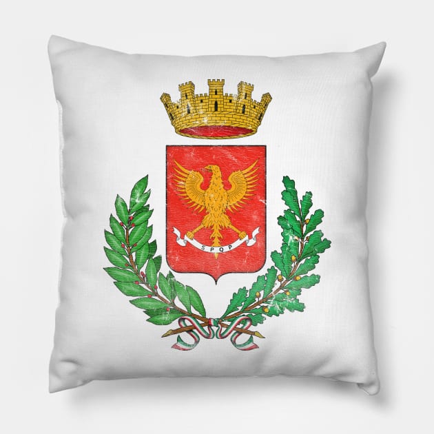 Palermo, Sicilia / Retro Italian Region Design Pillow by DankFutura