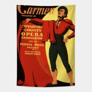 Carmen Opera Poster by Cuyahoga County Opera Tapestry