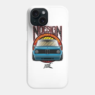 bmw 2002 blue Phone Case