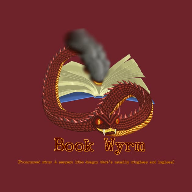 Book Wyrm by HauntedIndigo