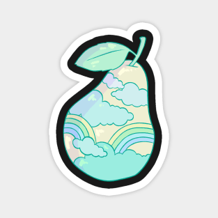 Cloud Pear Magnet