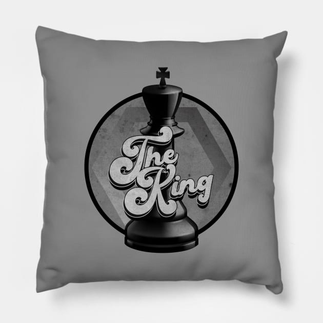 The Chess King Pillow by CTShirts