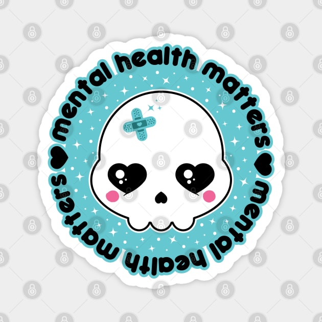 Mental Health Matters Magnet by Sasyall