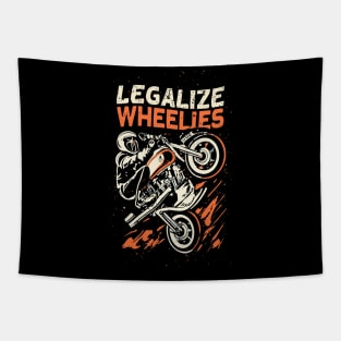 legalize wheelies Tapestry