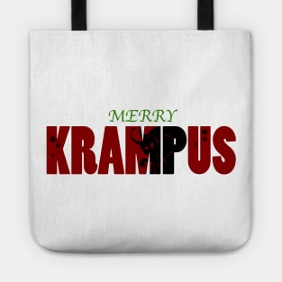 Merry Krampus Tote